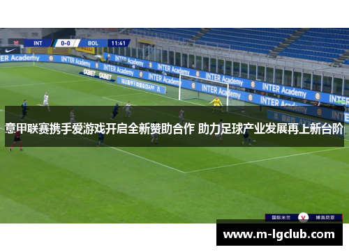 意甲联赛携手爱游戏开启全新赞助合作 助力足球产业发展再上新台阶